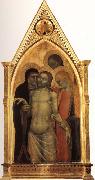 Pieta of Christ and His Mourners GIOVANNI DA MILANO